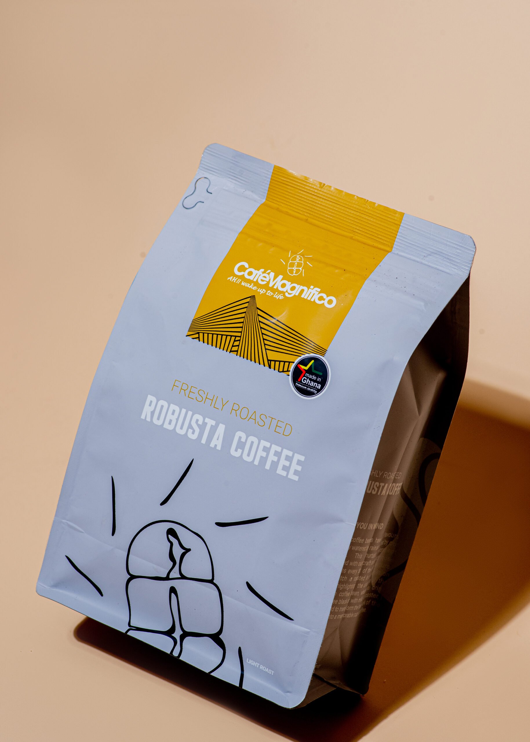 light roasted coffee granules 250g shadow