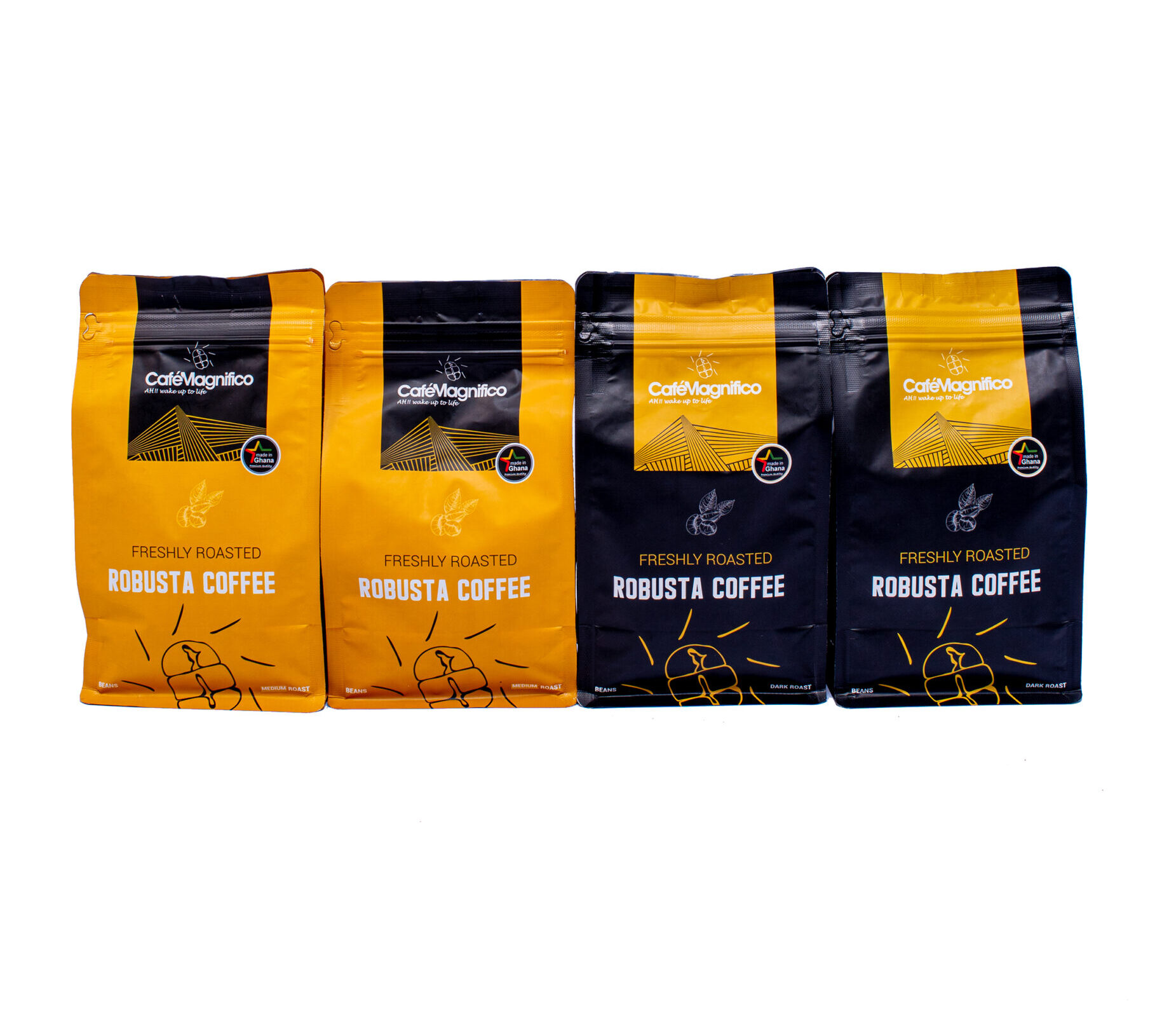 mix roasted coffee beans 500g