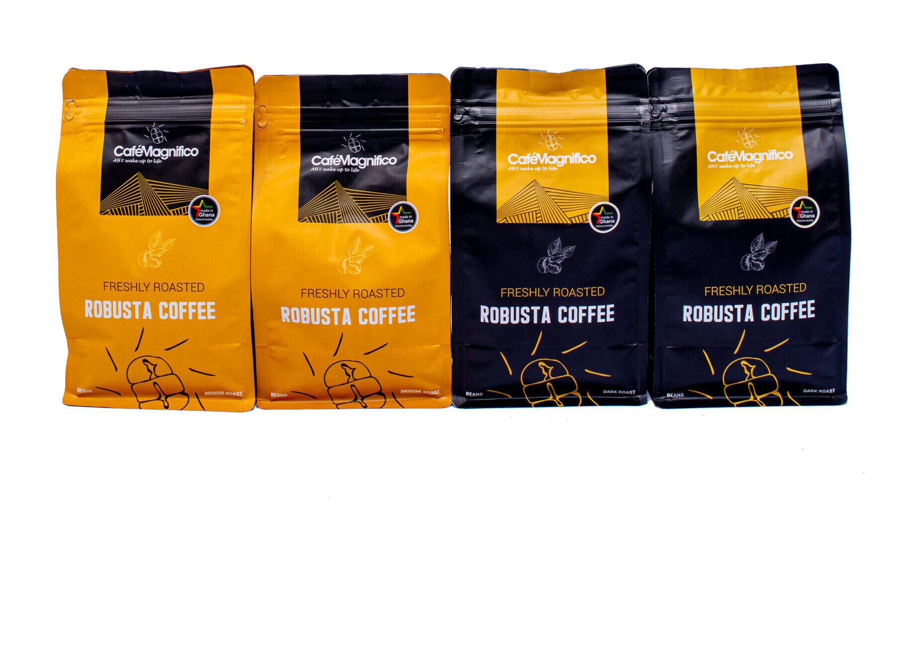 mix roasted coffee beans 500g